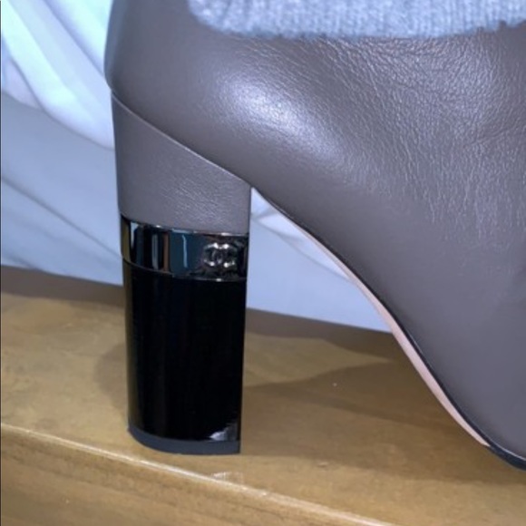 Chanel booties with attached sock 10.5 - Picture 3 of 5